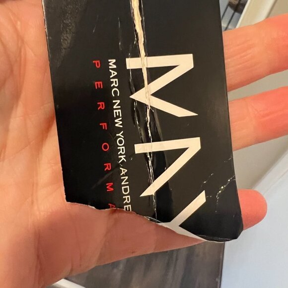 NWT Marc New York White with Black Faux leather paneled Zip Vest, Size Small - Picture 9 of 12